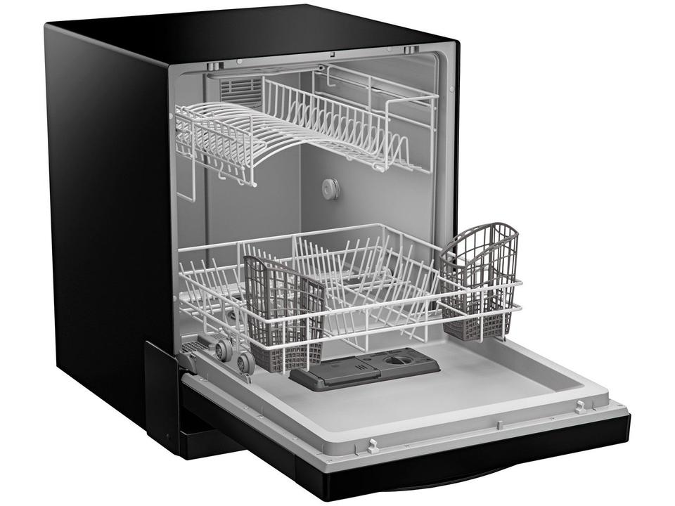 Lava-Louças Brastemp 08 Serviços BLF08AE Quente Preta - 4