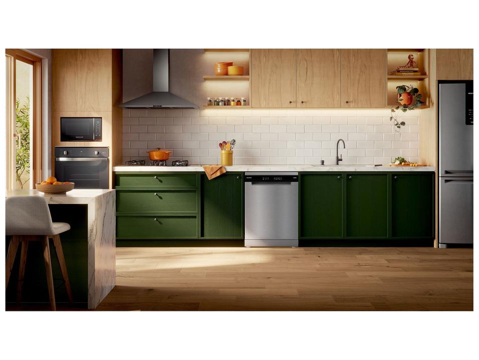 Lava-louças Brastemp 14 Serviços BLF60AR Inox - 4