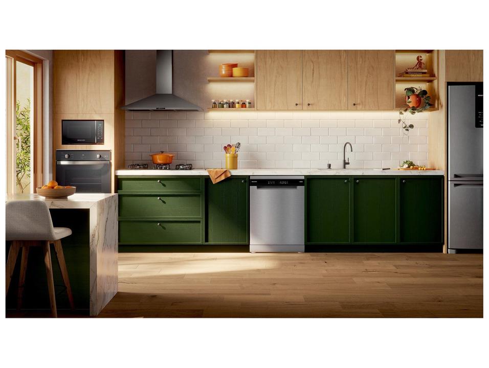 Lava-louças Brastemp 14 Serviços BLF60AR Inox - 4