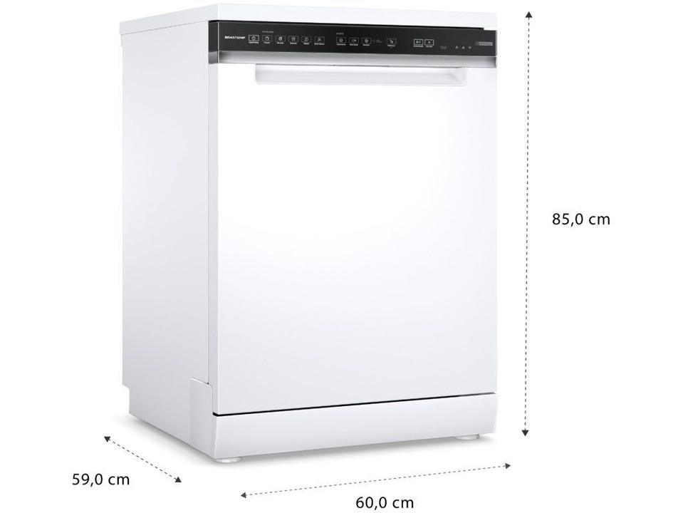 Lava-louças Brastemp de Embutir 15 Serviços BLF61AB Branca - 8