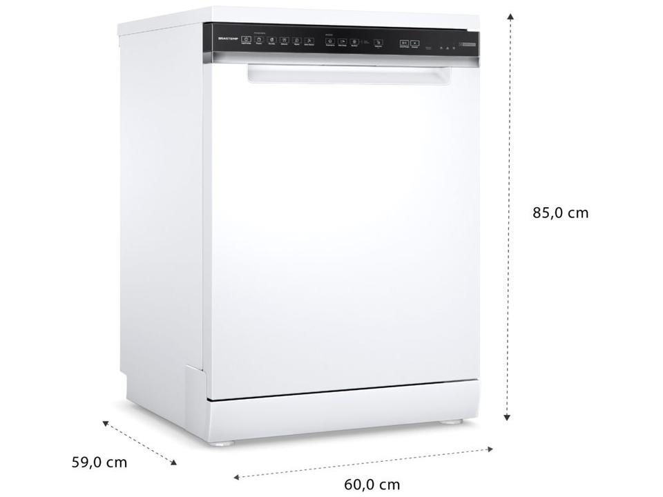 Lava-louças Brastemp de Embutir 15 Serviços BLF61AB Branca - 8