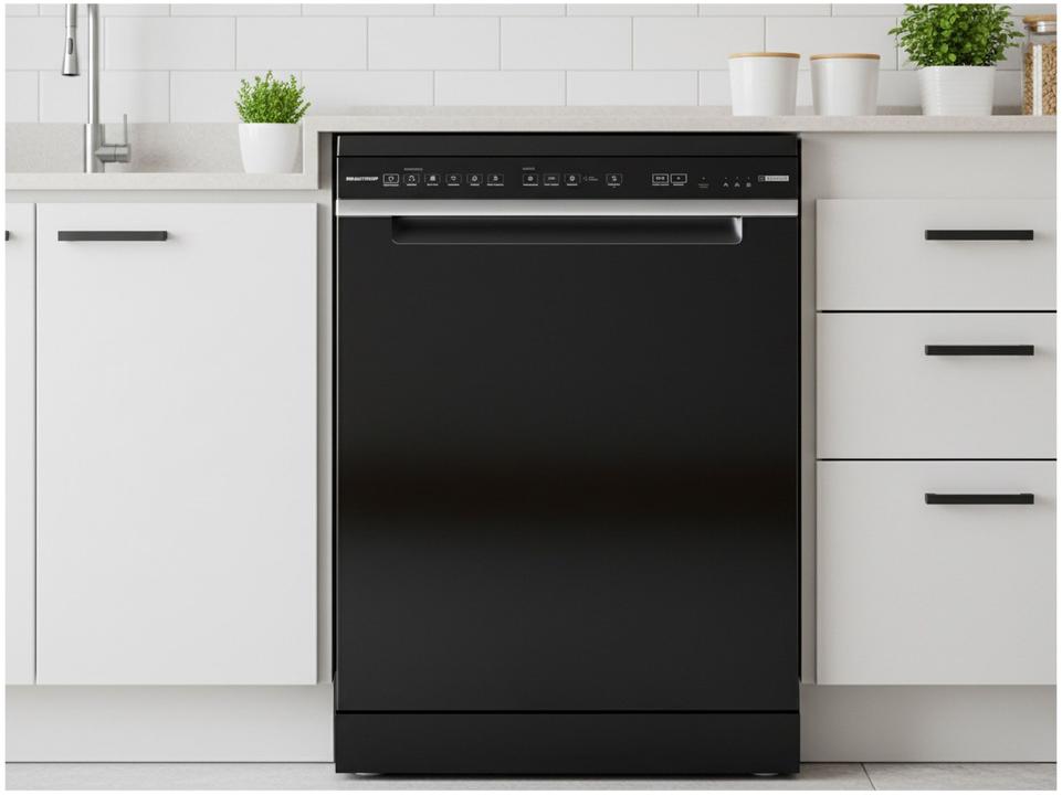 Lava-louças Brastemp de Embutir 15 Serviços BLF61AE Preta - 4
