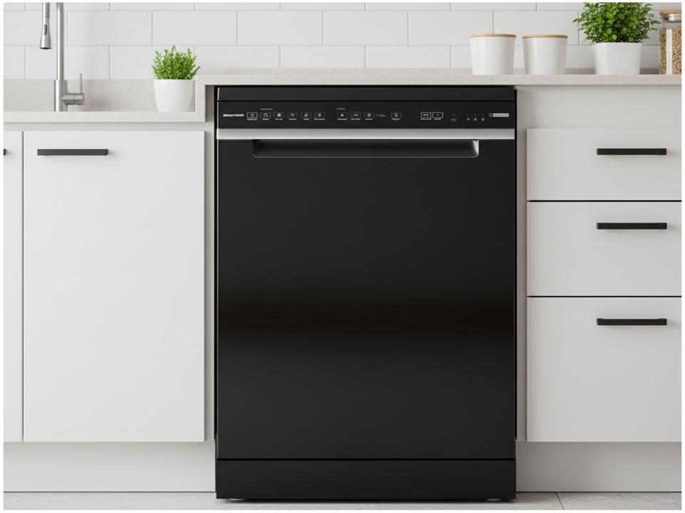 Lava-louças Brastemp de Embutir 15 Serviços BLF61AE Preta - 4