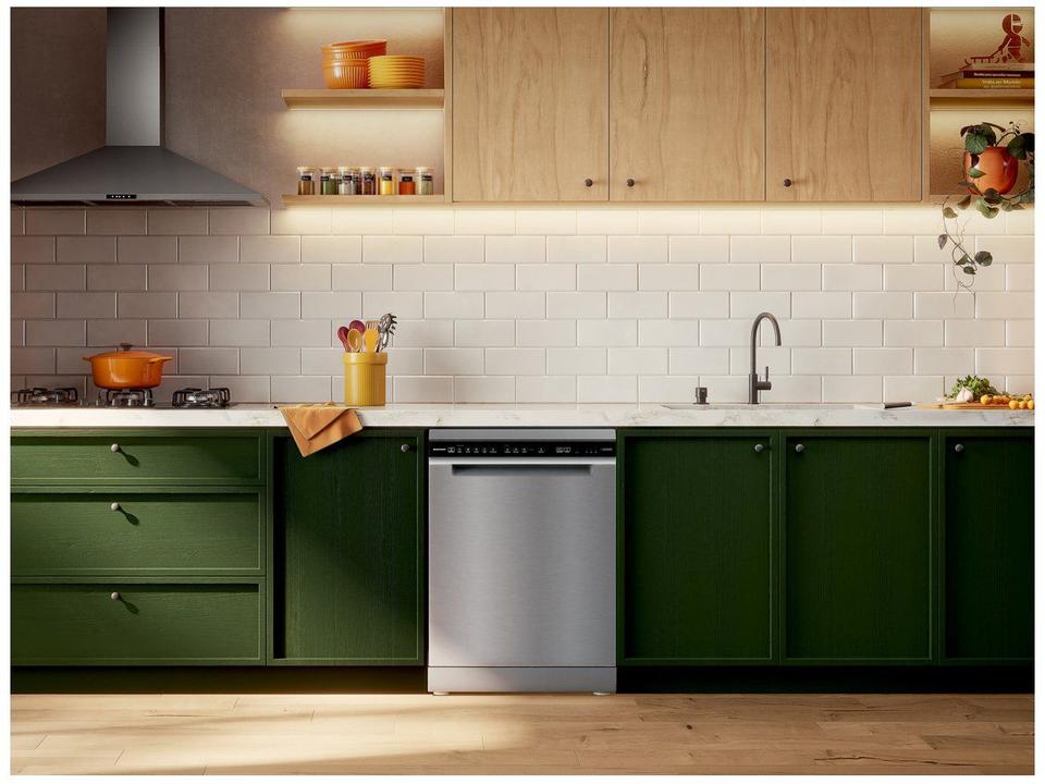 Lava-louças Brastemp de Embutir 15 Serviços BLF61AR Inox - 3