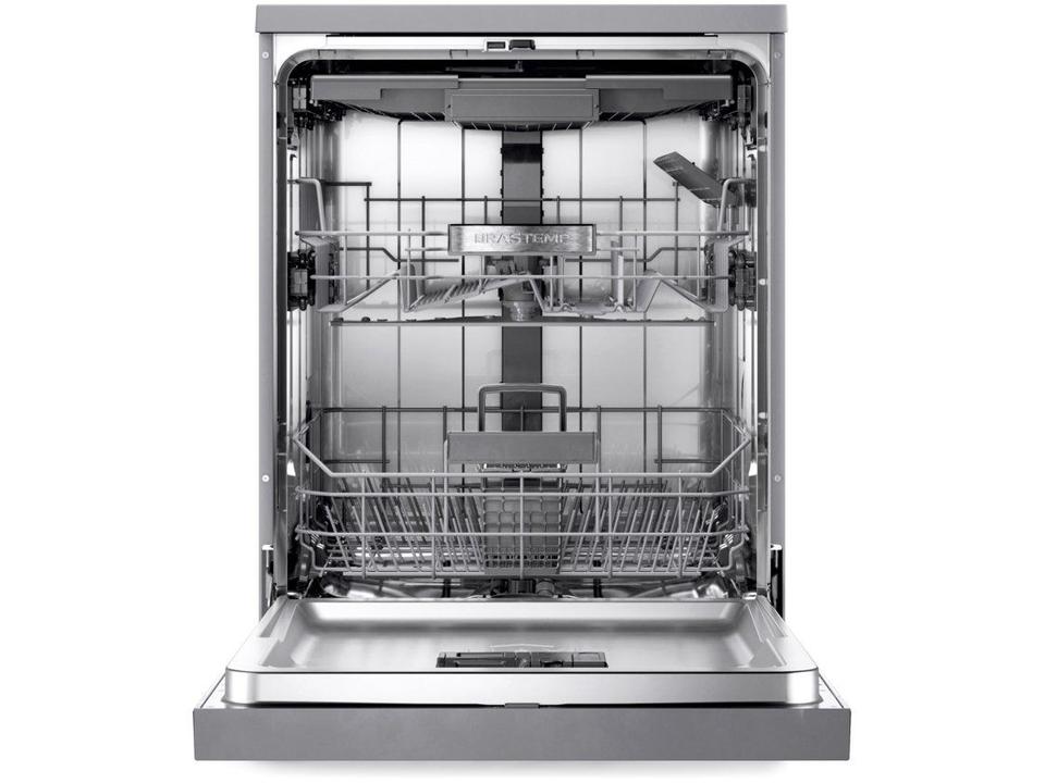 Lava-louças Brastemp de Embutir 15 Serviços BLF61AR Inox - 4