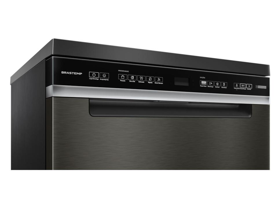 Lava-louças Brastemp de Embutir 15 Serviços Eclipse Collection BLF62AP Preta - 7