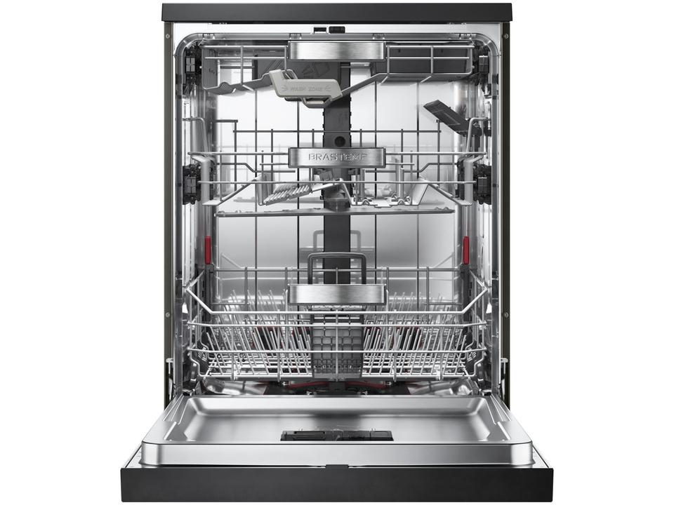 Lava-louças Brastemp de Embutir 15 Serviços Eclipse Collection BLF62AP Preta - 5