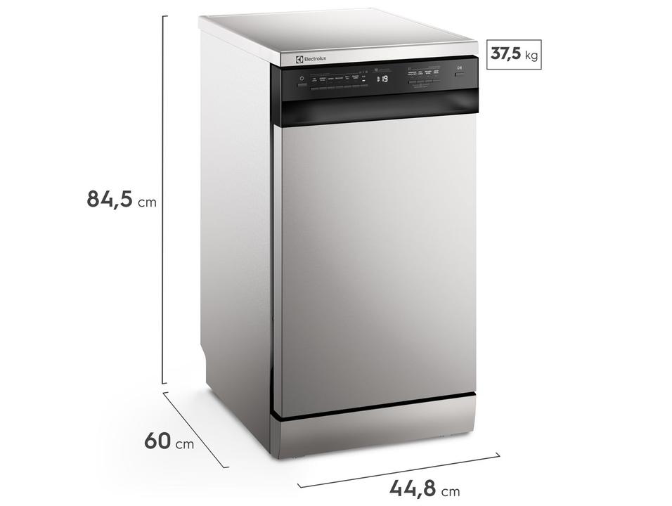 Lava-louças Electrolux 10 Serviços com Função Higienizar LS10E Prata - 9