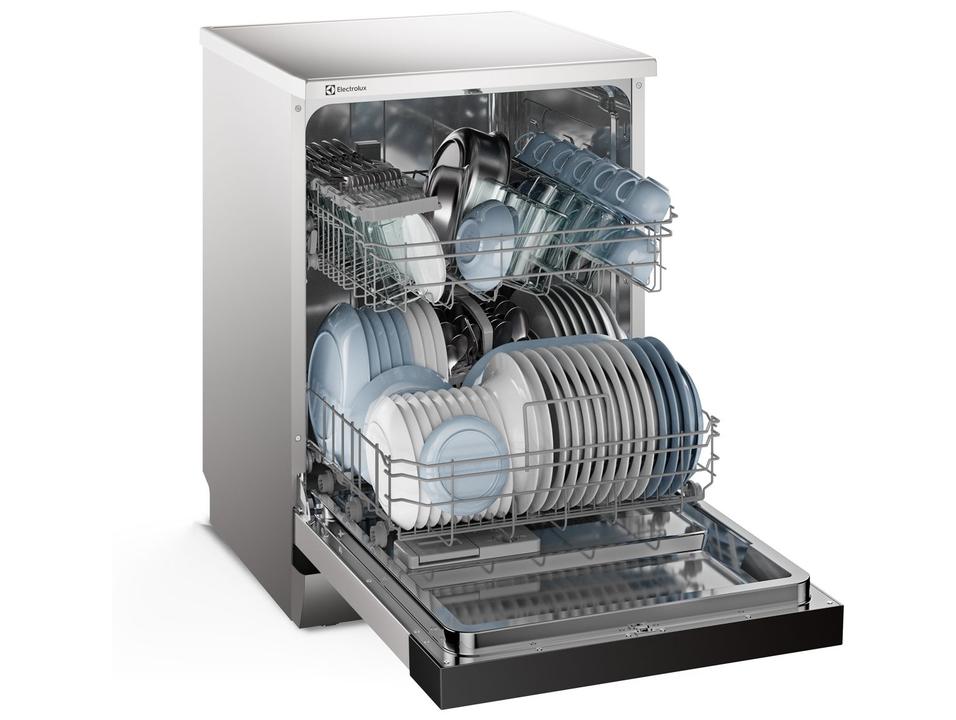 Lava-louças Electrolux 14 Serviços com Função Higienizar LS14E Prata - 4