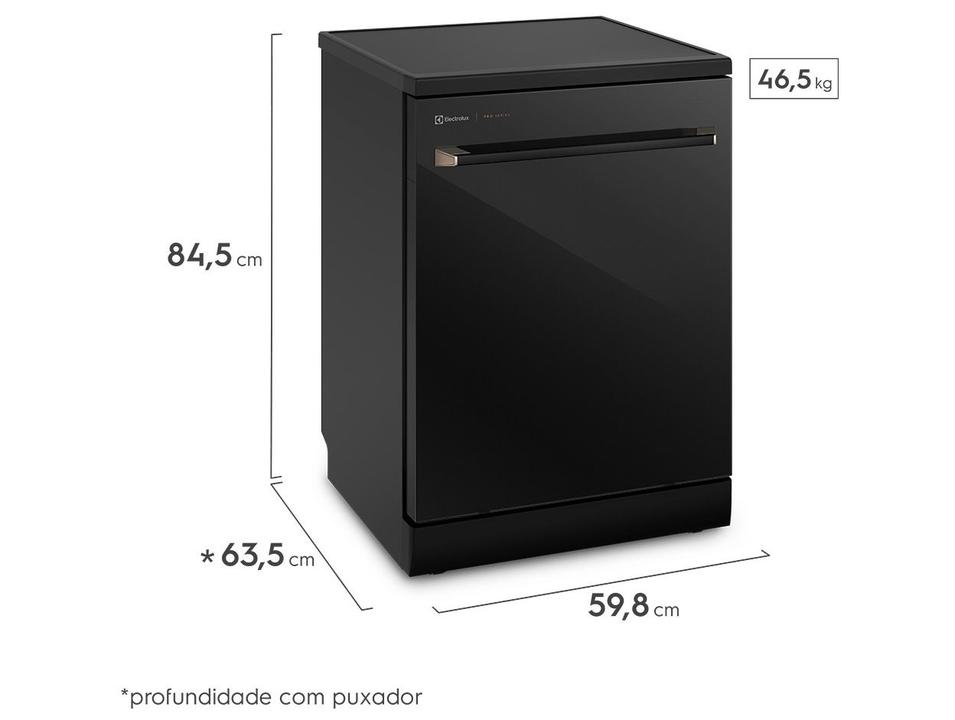 Lava-louças Electrolux 14 Serviços com Função Higienizar Pro Series LP14V Preto - 10