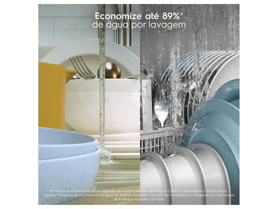 Lava-louças Electrolux 8 Serviços com Função Higienizar LB08E Branco - 6