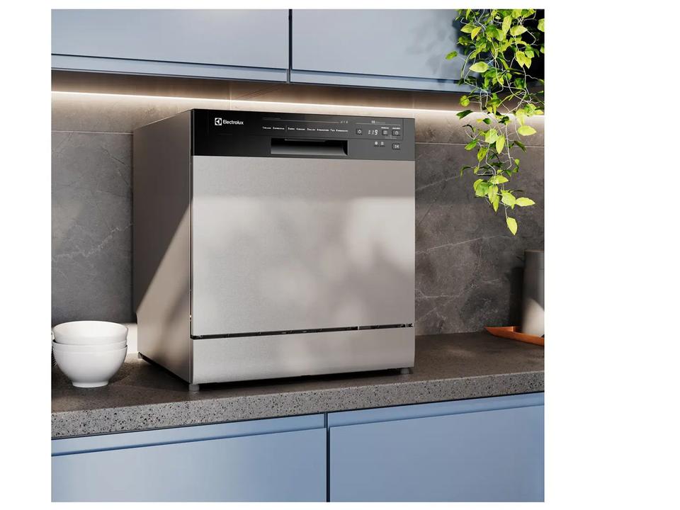 Lava-louças Electrolux 8 Serviços com Função Higienizar LS08E Inox - 2