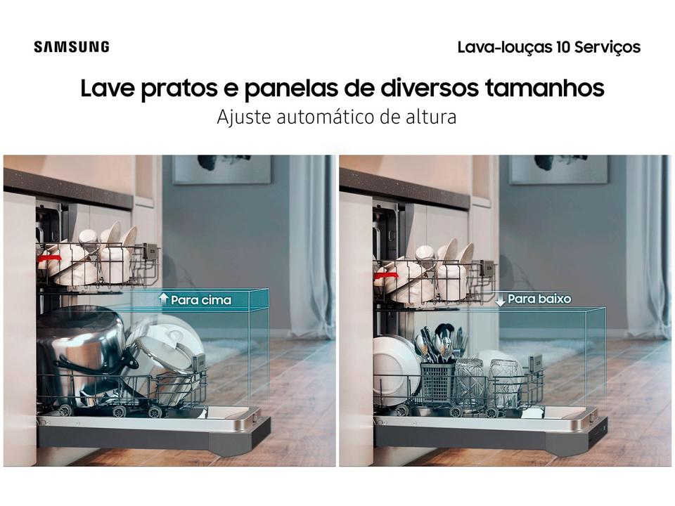 Lava-louças Samsung 10 Serviços com Função - 6