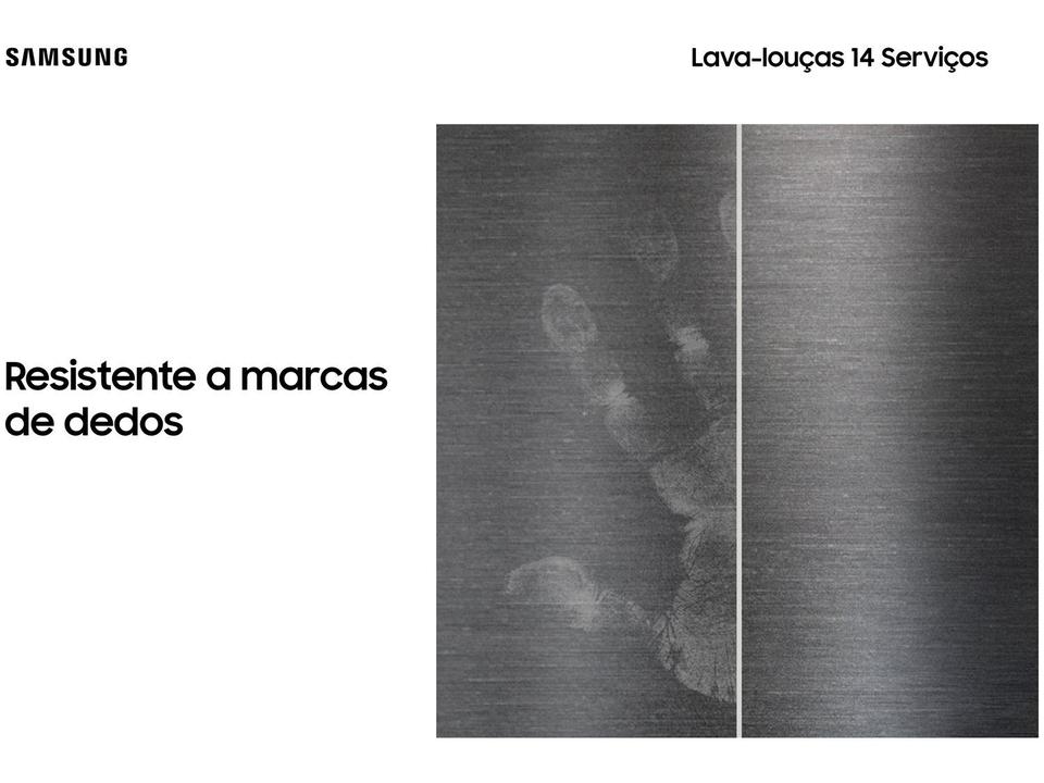 Lava-louças Samsung 14 Serviços com Função Higienizar DW60C7050FG Preta - 9