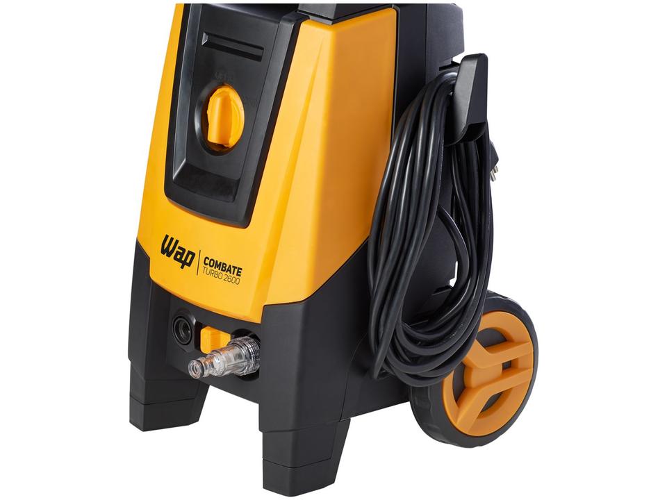 Lavadora de Alta Pressão Desobstruidora WAP - Combate Turbo Ultra 2600 2100 Libras 1700W - 10
