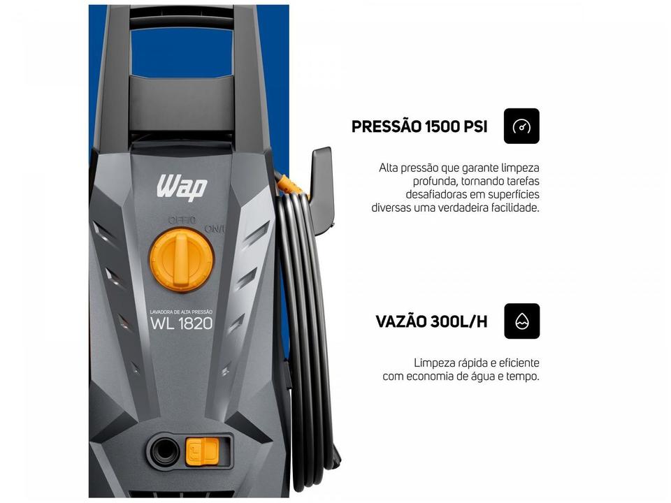 Lavadora de Alta pressão e Desobstruidora WAP - 18