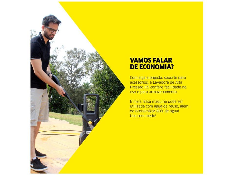 Lavadora de Alta Pressão Kärcher K 5 Power New - 8