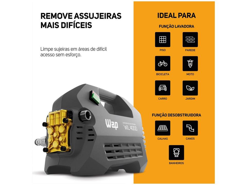 Lavadora de Alta Pressão Profissional Wap Ultra WL4000 - 3