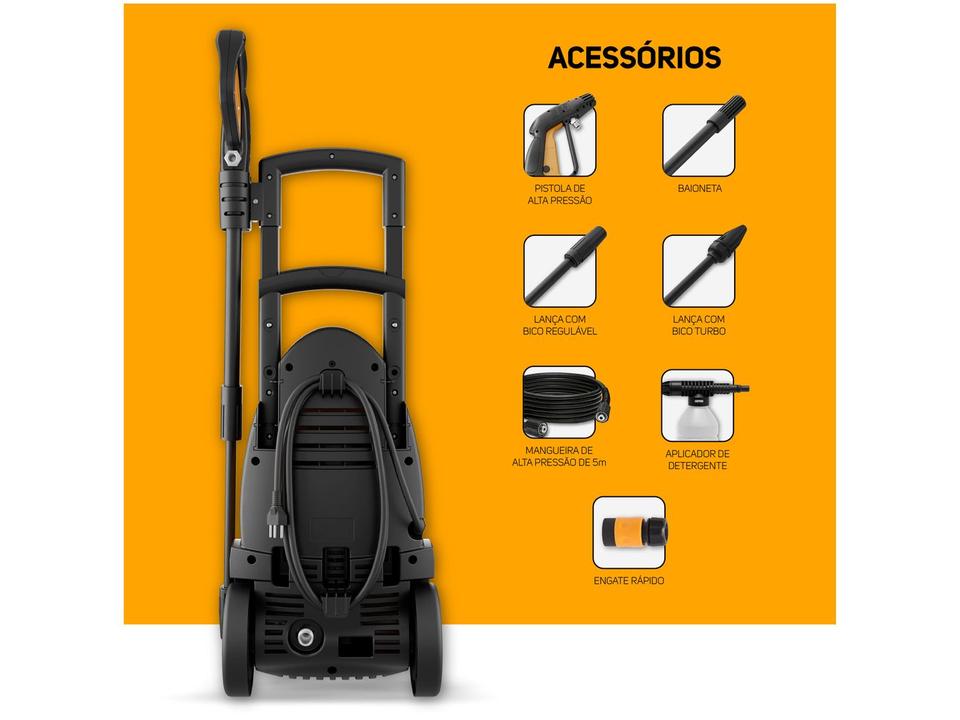 Lavadora de Alta Pressão WAP 1800 PSI 1700W Bravo 2550 - 2