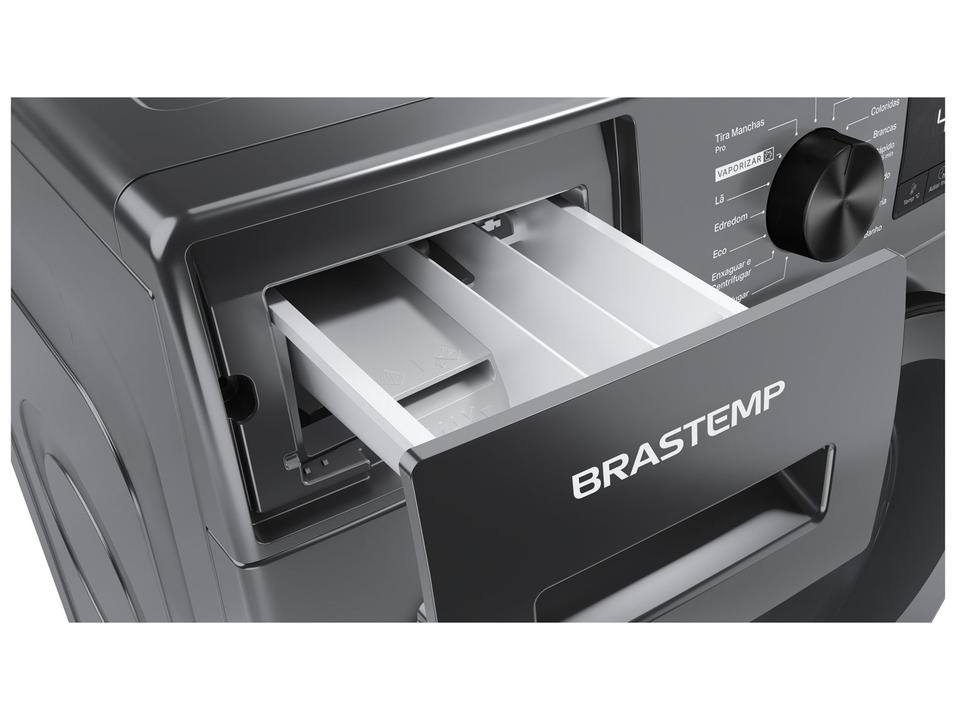 Lavadora de Roupas Brastemp 11kg Aço Inox  15 Programas de Lavagem Titanium - 10