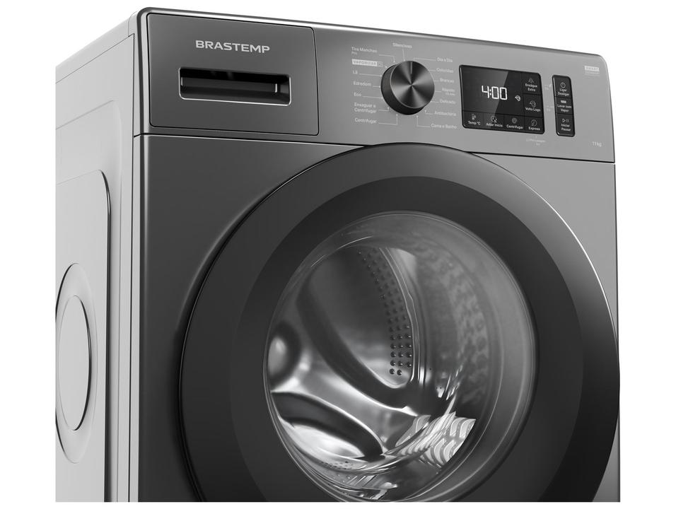 Lavadora de Roupas Brastemp 11kg Aço Inox  15 Programas de Lavagem Titanium - 13