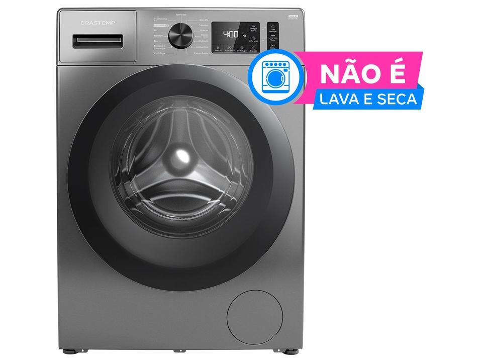 Lavadora de Roupas Brastemp 11kg Aço Inox  15 Programas de Lavagem Titanium - 1