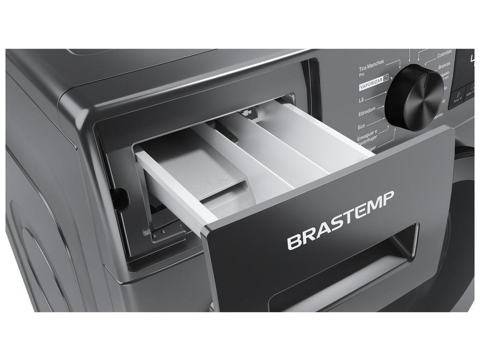 Lavadora de Roupas Brastemp 11kg Aço Inox  15 Programas de Lavagem Titanium - 10