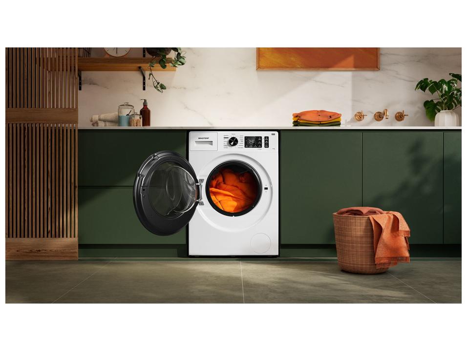 Lavadora de Roupas Brastemp 11kg Cesto Inox  15 Programas de Lavagem Branco BNF11ABANA - 6