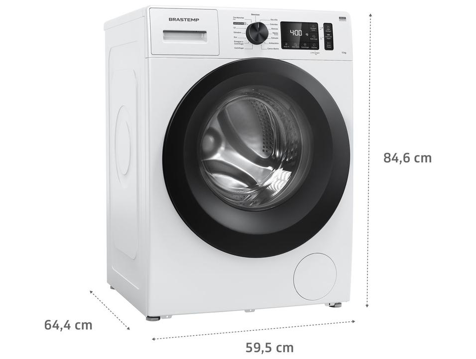 Lavadora de Roupas Brastemp 11kg Cesto Inox  15 Programas de Lavagem Branco BNF11ABANA - 14