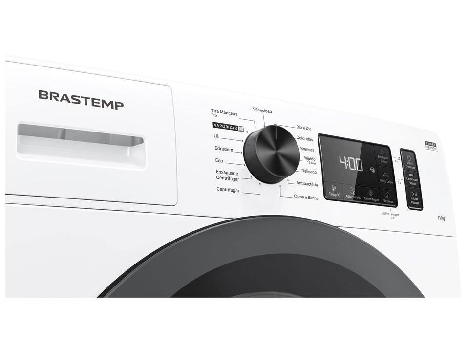 Lavadora de Roupas Brastemp 11kg Cesto Inox  15 Programas de Lavagem Branco BNF11ABANA - 11