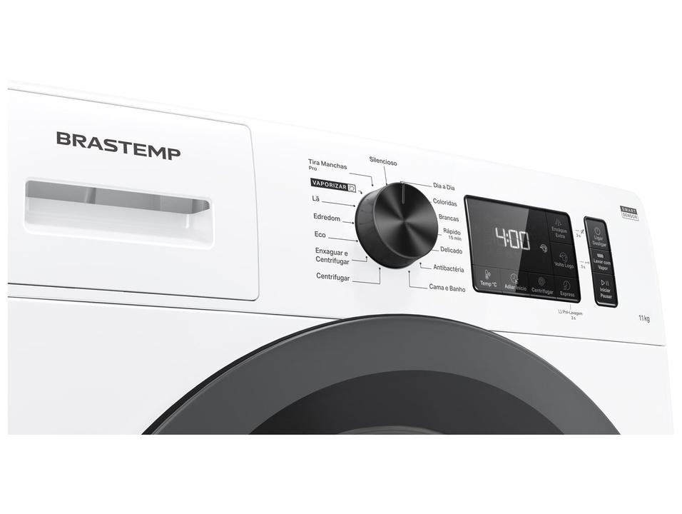 Lavadora de Roupas Brastemp 11kg Cesto Inox  15 Programas de Lavagem Branco BNF11ABANA - 11