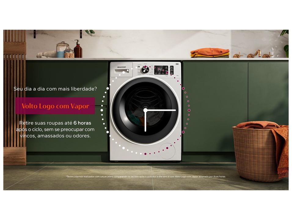 Lavadora de Roupas Brastemp 11kg Cesto Inox  15 Programas de Lavagem Branco BNF11ABANA - 2