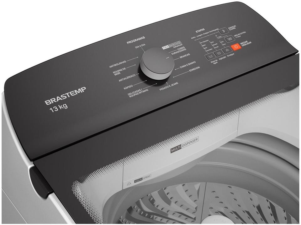 Lavadora de Roupas Brastemp 13kg Cesto Inox - 6