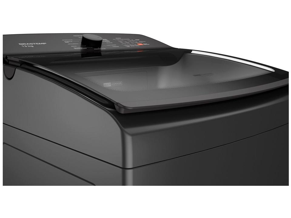 Lavadora de Roupas Brastemp 13kg Cesto Inox 12 Programas de Lavagem Platinum BWK13 - 9