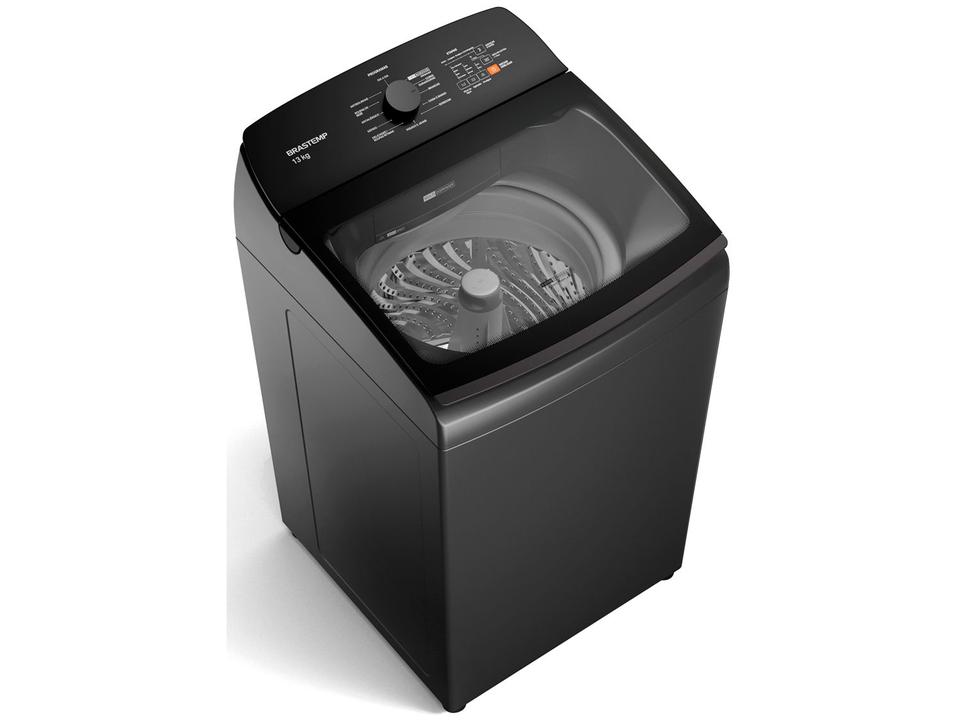Lavadora de Roupas Brastemp 13kg Cesto Inox 12 Programas de Lavagem Platinum BWK13 - 4