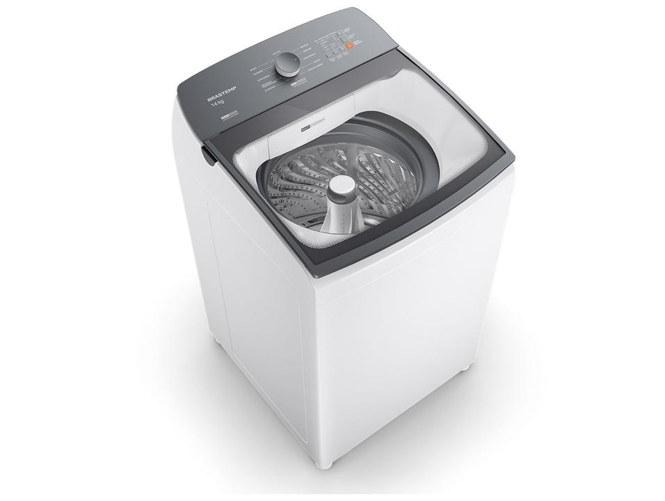 Lavadora de Roupas Brastemp 14kg Cesto Inox 12 Programas de Lavagem Branca BWJ14AB - 7
