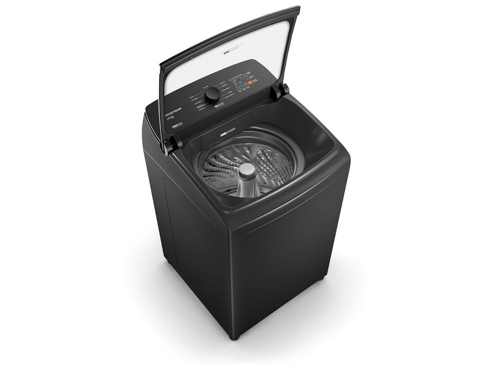 Lavadora de Roupas Brastemp 14kg Cesto Inox 12 Programas de Lavagem Cinza Platinum BWJ14A9 - 6