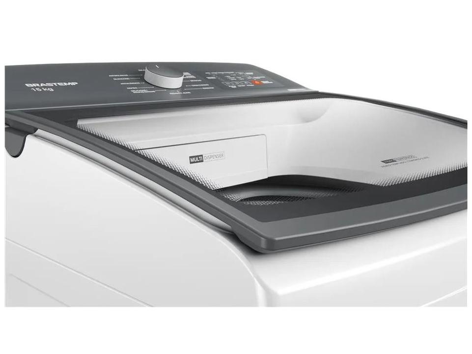 Lavadora de Roupas Brastemp 15kg Cesto Inox - 5