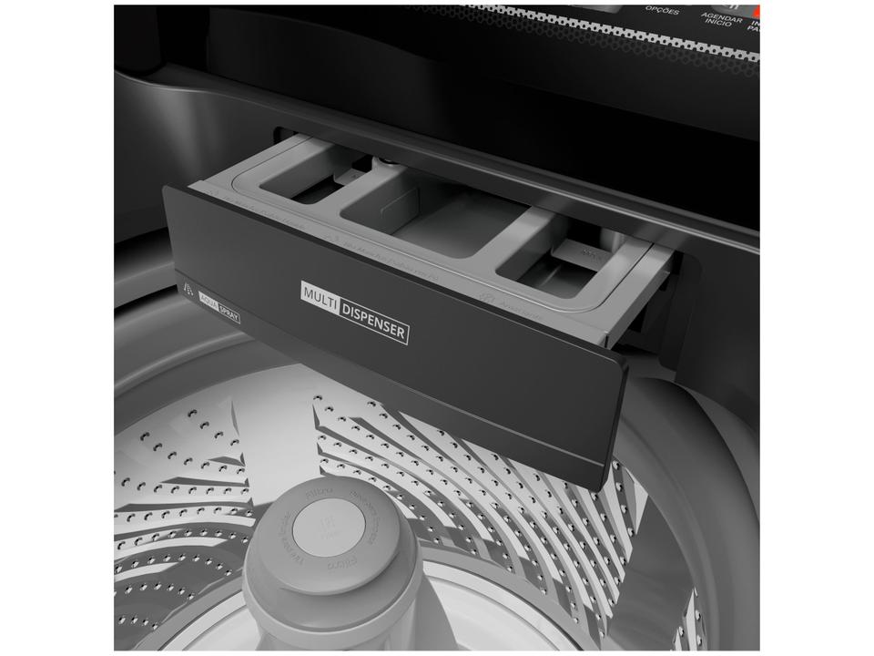 Lavadora de Roupas Brastemp 15kg Cesto Inox 4 Programas de Lavagem Cinza BWT15A9 - 14