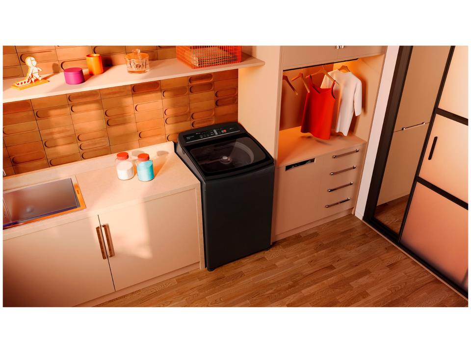 Lavadora de Roupas Brastemp 15kg Cesto Inox 4 Programas de Lavagem Cinza BWT15A9 - 7