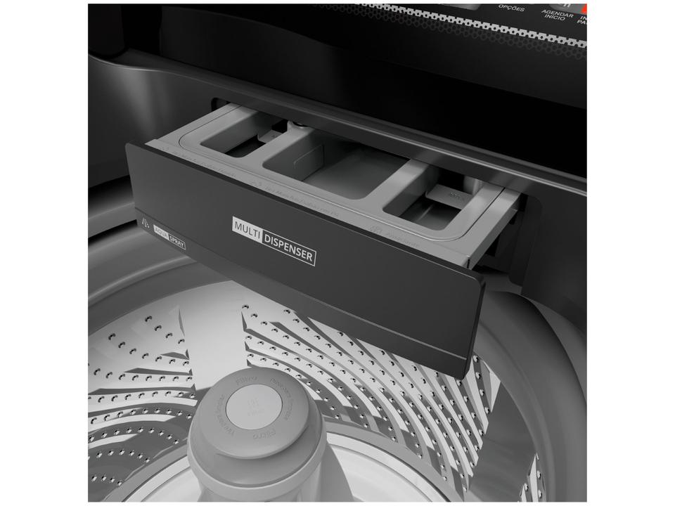 Lavadora de Roupas Brastemp 15kg Cesto Inox 4 Programas de Lavagem Cinza BWT15A9 - 14