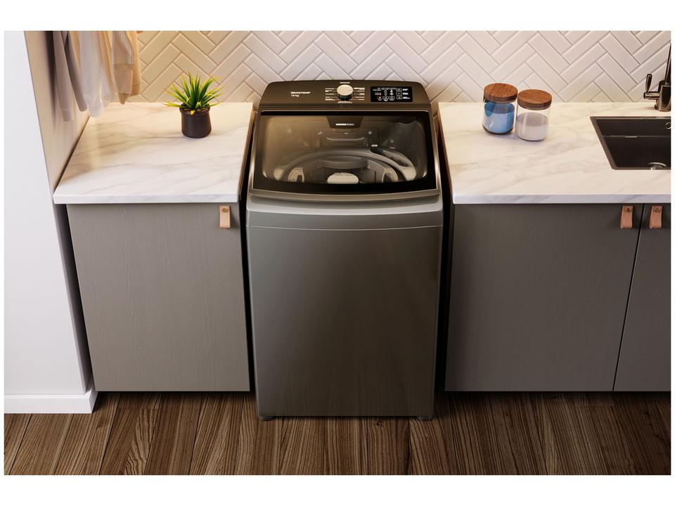 Lavadora de Roupas Brastemp 16kg 12 Programas de Lavagem Titânio BWD16 - 3