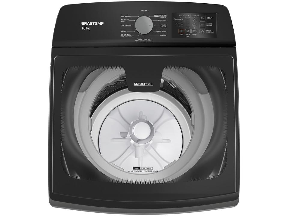 Lavadora de Roupas Brastemp 16kg 12 Programas de Lavagem Titânio BWD16 - 6