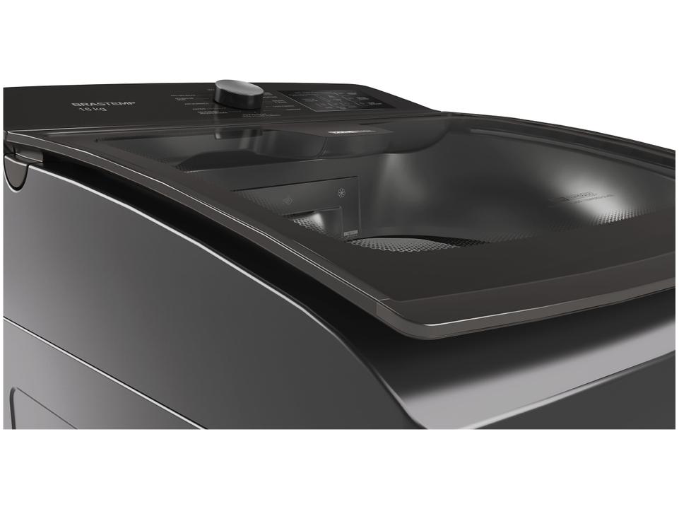 Lavadora de Roupas Brastemp 16kg 12 Programas de Lavagem Titânio BWD16 - 8