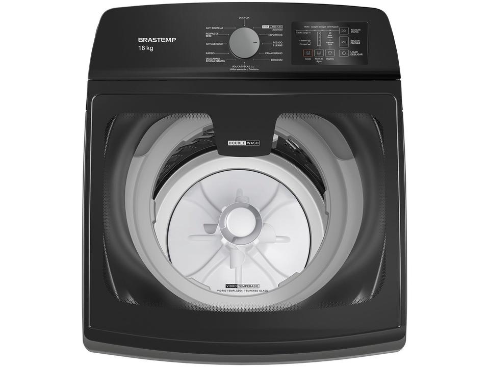 Lavadora de Roupas Brastemp 16kg 12 Programas de Lavagem Titânio BWD16A9 - 6