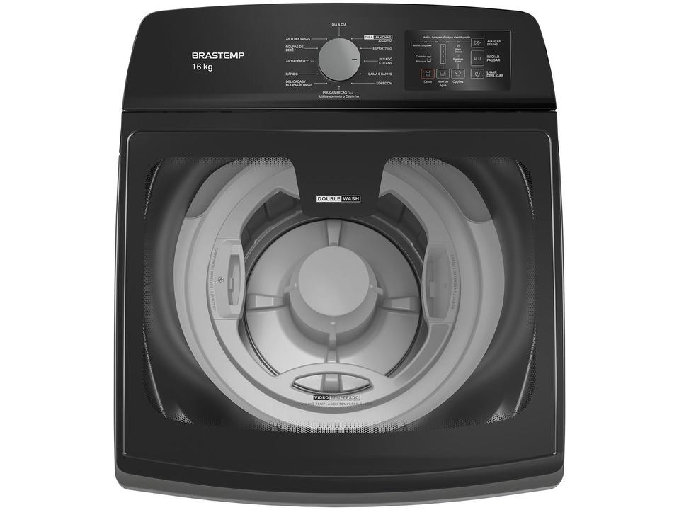 Lavadora de Roupas Brastemp 16kg 12 Programas de Lavagem Titânio BWD16A9 - 5