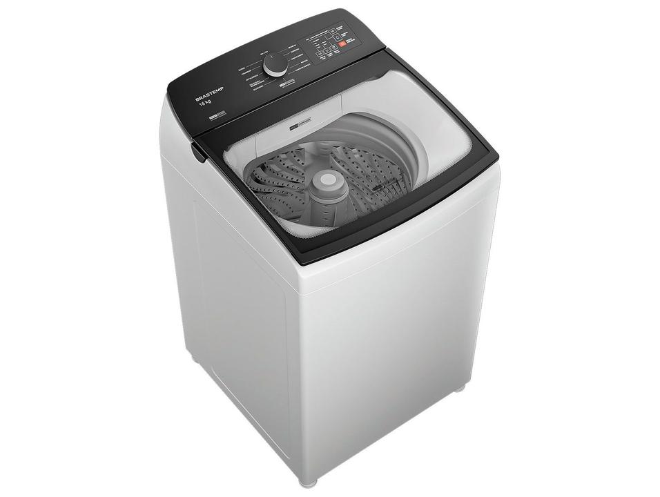 Lavadora de Roupas Brastemp 16kg Cesto Inox 12 programas Branco BWF16AB - 8