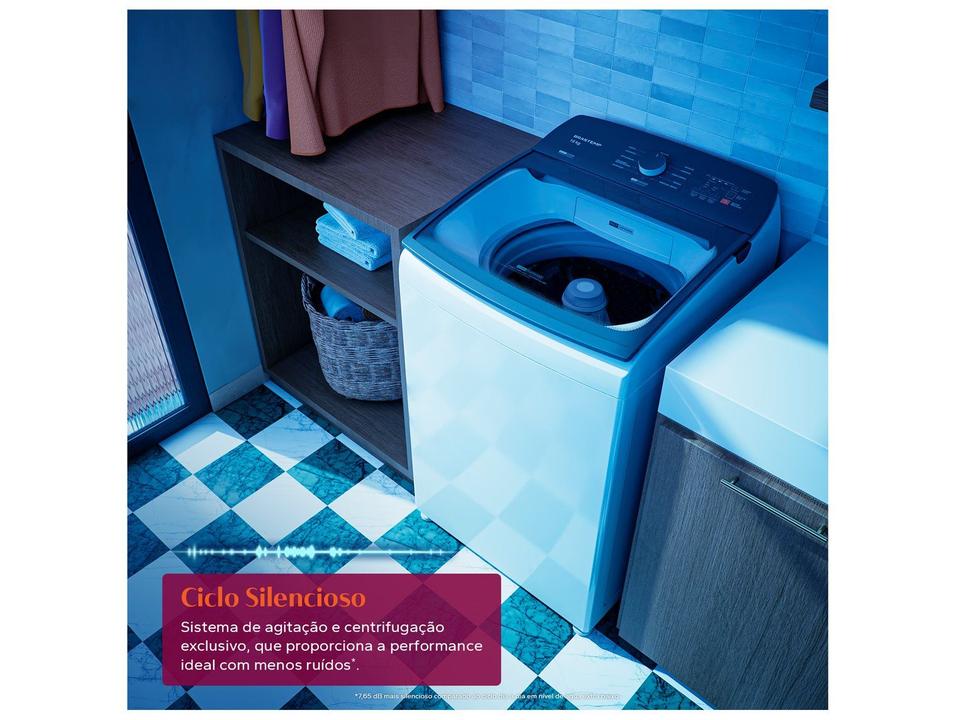 Lavadora de Roupas Brastemp 16kg Cesto Inox 12 programas Branco BWF16AB - 4