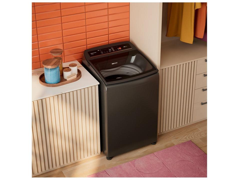 Lavadora de Roupas Brastemp 16kg Cesto Inox 12 Programas de Lavagem Cinza BWT16A9 - 1