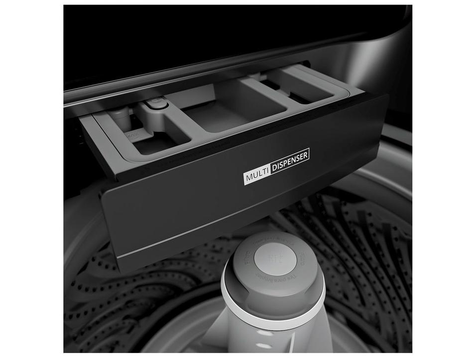 Lavadora de Roupas Brastemp 16kg Cesto Inox 4 Programas de Lavagem Cinza BWF16A9 - 11